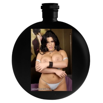 Angelina Castro Round Flask