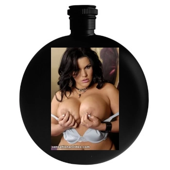 Angelina Castro Round Flask