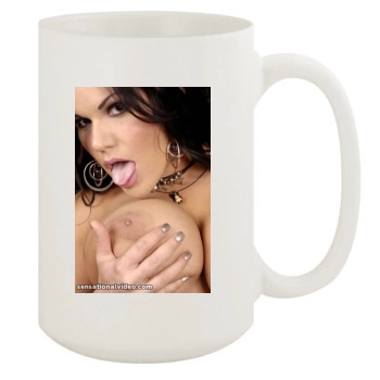 Angelina Castro 15oz White Mug