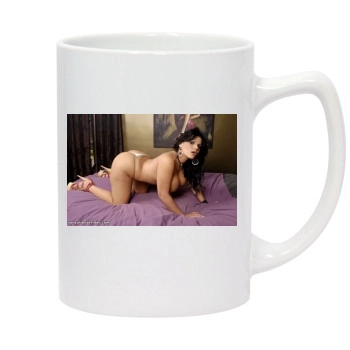 Angelina Castro 14oz White Statesman Mug