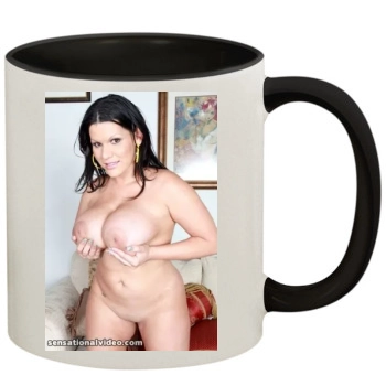 Angelina Castro 11oz Colored Inner & Handle Mug