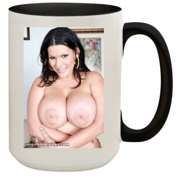 Angelina Castro 15oz Colored Inner & Handle Mug