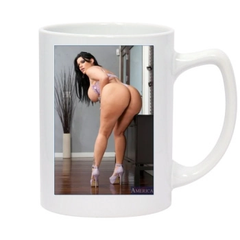 Angelina Castro 14oz White Statesman Mug