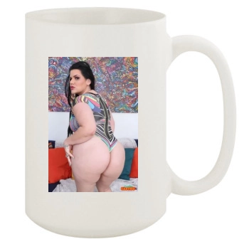 Angelina Castro 15oz White Mug