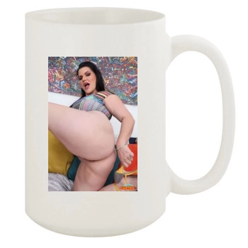 Angelina Castro 15oz White Mug