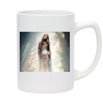 Sarah Brightman 14oz White Statesman Mug