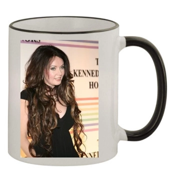 Sarah Brightman 11oz Colored Rim & Handle Mug