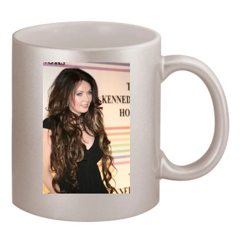 Sarah Brightman 11oz Metallic Silver Mug