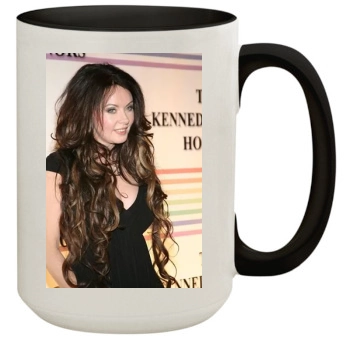 Sarah Brightman 15oz Colored Inner & Handle Mug