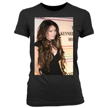 Sarah Brightman Women's Junior Cut Crewneck T-Shirt