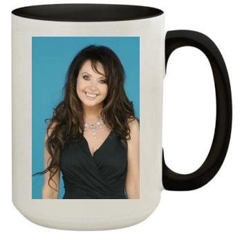 Sarah Brightman 15oz Colored Inner & Handle Mug