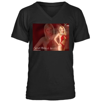 Sarah Michelle Gellar Men's V-Neck T-Shirt