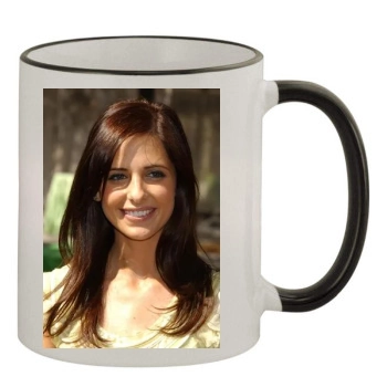 Sarah Michelle Gellar 11oz Colored Rim & Handle Mug