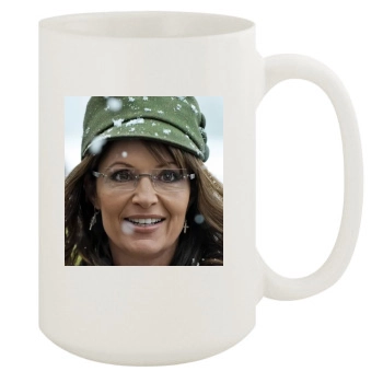 Sarah Palin 15oz White Mug