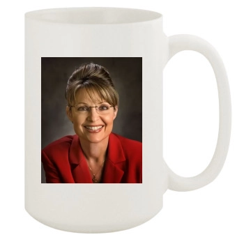 Sarah Palin 15oz White Mug