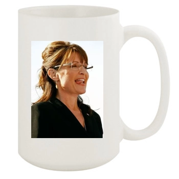 Sarah Palin 15oz White Mug