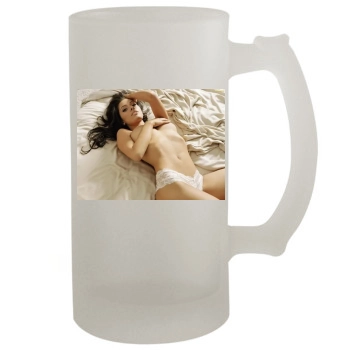 Sarah Shahi 16oz Frosted Beer Stein