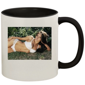 Sarah Shahi 11oz Colored Inner & Handle Mug