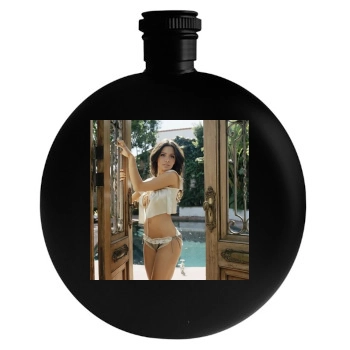 Sarah Shahi Round Flask