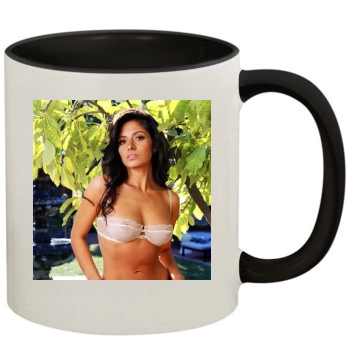 Sarah Shahi 11oz Colored Inner & Handle Mug