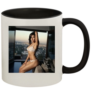 Sarah Shahi 11oz Colored Inner & Handle Mug