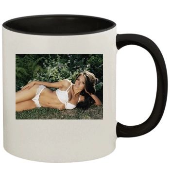 Sarah Shahi 11oz Colored Inner & Handle Mug