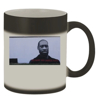 George Floyd Color Changing Mug