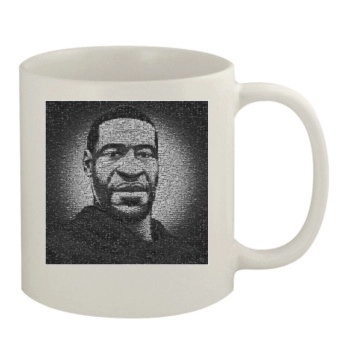 George Floyd 11oz White Mug