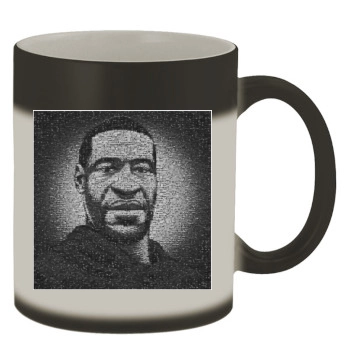 George Floyd Color Changing Mug