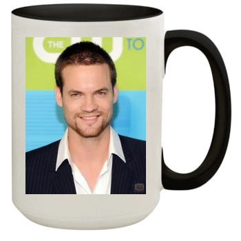 Shane West 15oz Colored Inner & Handle Mug