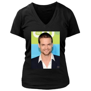 Shane West Women's Deep V-Neck TShirt