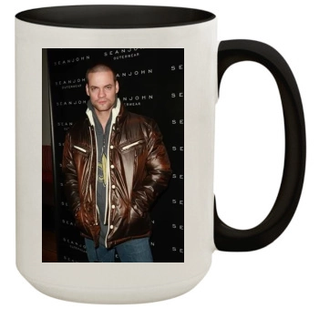 Shane West 15oz Colored Inner & Handle Mug