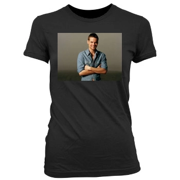 Shane West Women's Junior Cut Crewneck T-Shirt