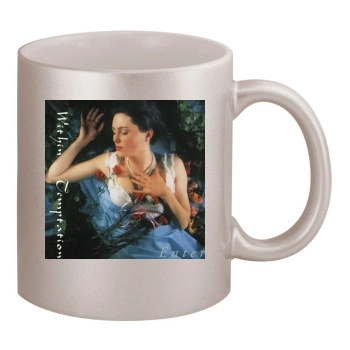 Sharon den Adel 11oz Metallic Silver Mug