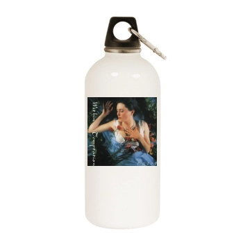 Sharon den Adel White Water Bottle With Carabiner