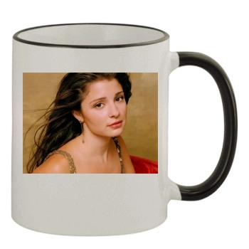 Shiri Appleby 11oz Colored Rim & Handle Mug