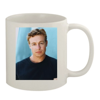 Simon Baker 11oz White Mug