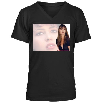 Sophie Marceau Men's V-Neck T-Shirt