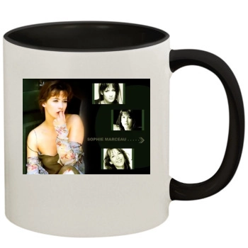 Sophie Marceau 11oz Colored Inner & Handle Mug