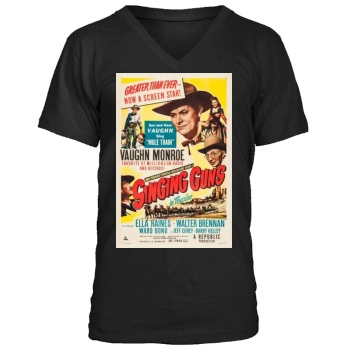 Singing Guns (1950) Men's V-Neck T-Shirt