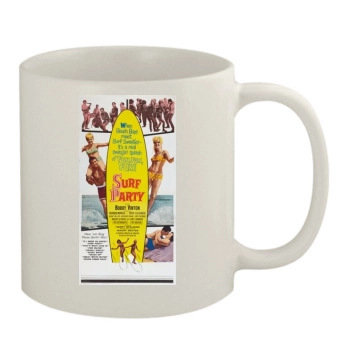 Surf Party (1964) 11oz White Mug