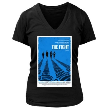 The Fight (2020) Women's Deep V-Neck TShirt