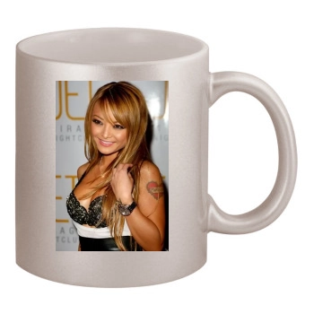 Tila Tequila 11oz Metallic Silver Mug