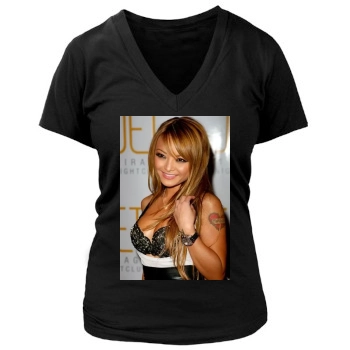 Tila Tequila Women's Deep V-Neck TShirt