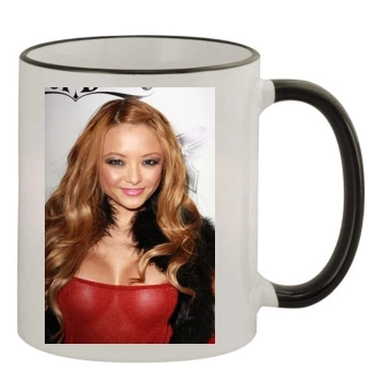 Tila Tequila 11oz Colored Rim & Handle Mug