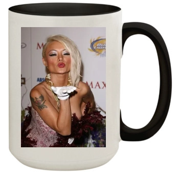 Tila Tequila 15oz Colored Inner & Handle Mug