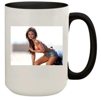 Tila Tequila 15oz Colored Inner & Handle Mug