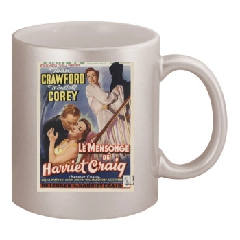 Harriet Craig (1950) 11oz Metallic Silver Mug