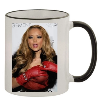 Tila Tequila 11oz Colored Rim & Handle Mug