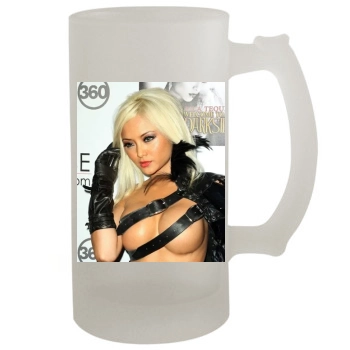 Tila Tequila 16oz Frosted Beer Stein